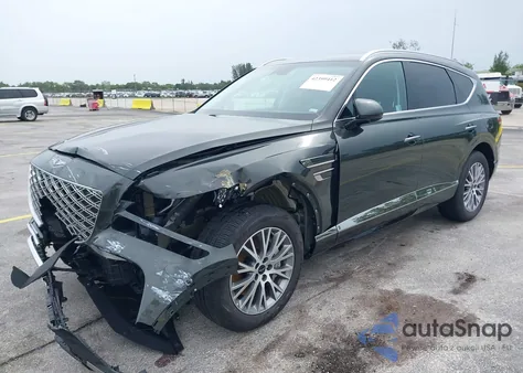 2025 Genesis Gv80 2.5T Standard Awd from USA, damaged, VIN KMUHFESBXSU255275